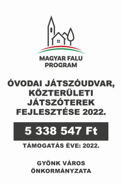 Magyar Falu Program - Óvodai játszóudvar, közterületi játszóterek fejlesztése - 2022